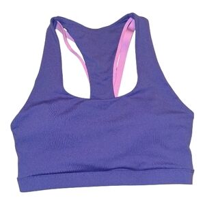 Fabletics Purple and Pink Sports Bra